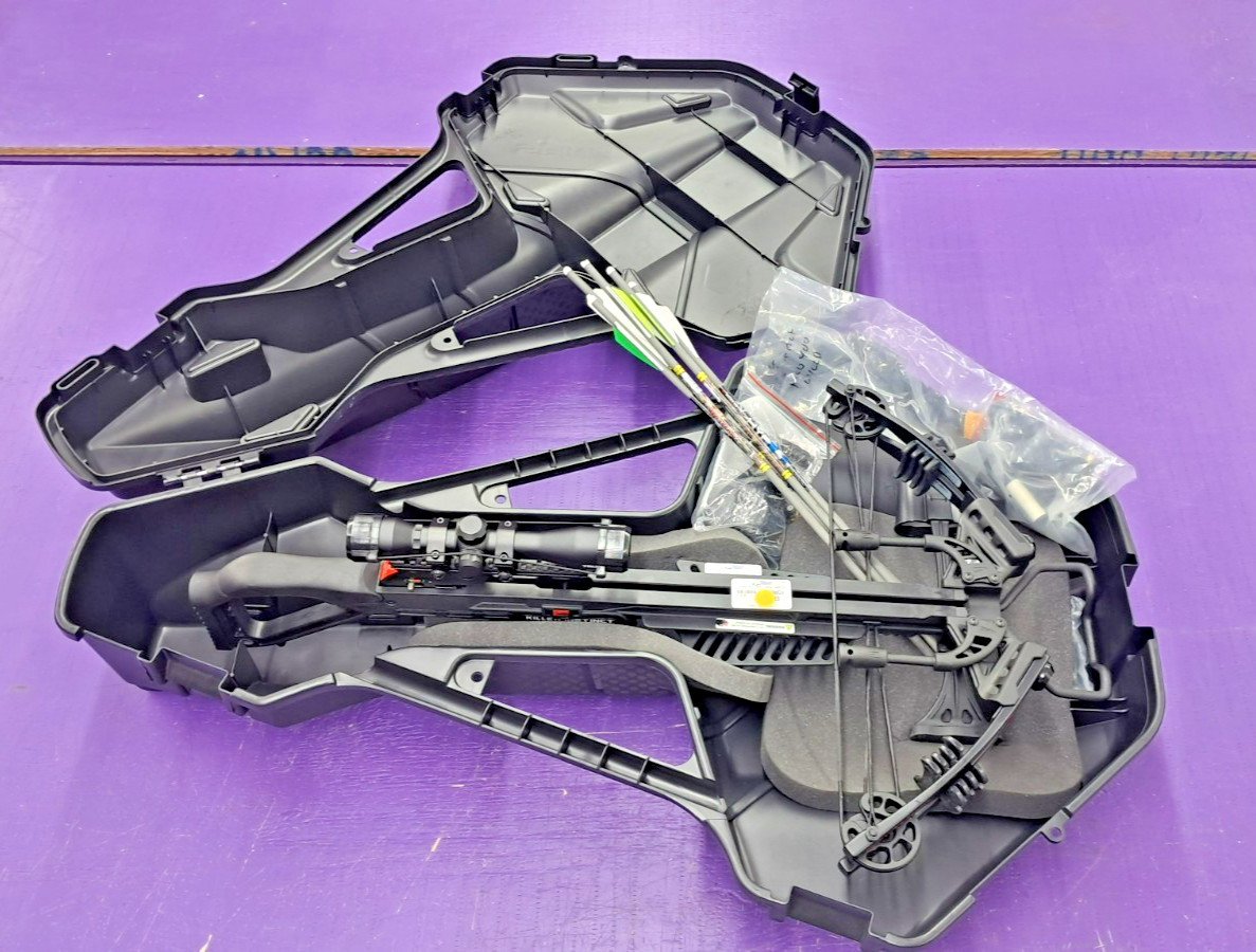 Killer Instinct 2000c Crossbow Kit W/Scope/ Hard Case