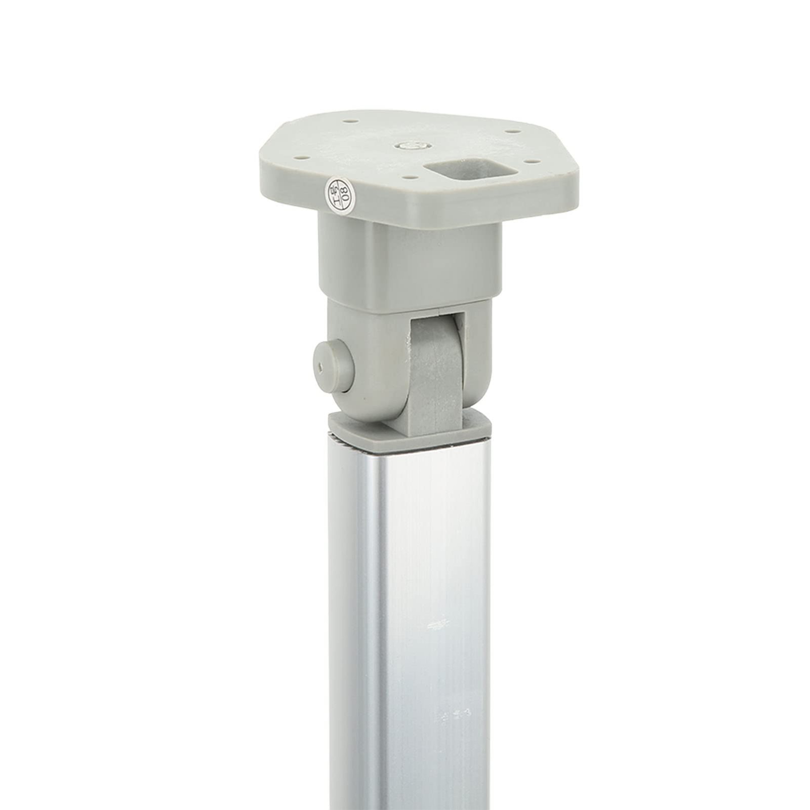 Adjustable Foldable Telescopic Table Leg Height, Rustproof Silver 560-930mm