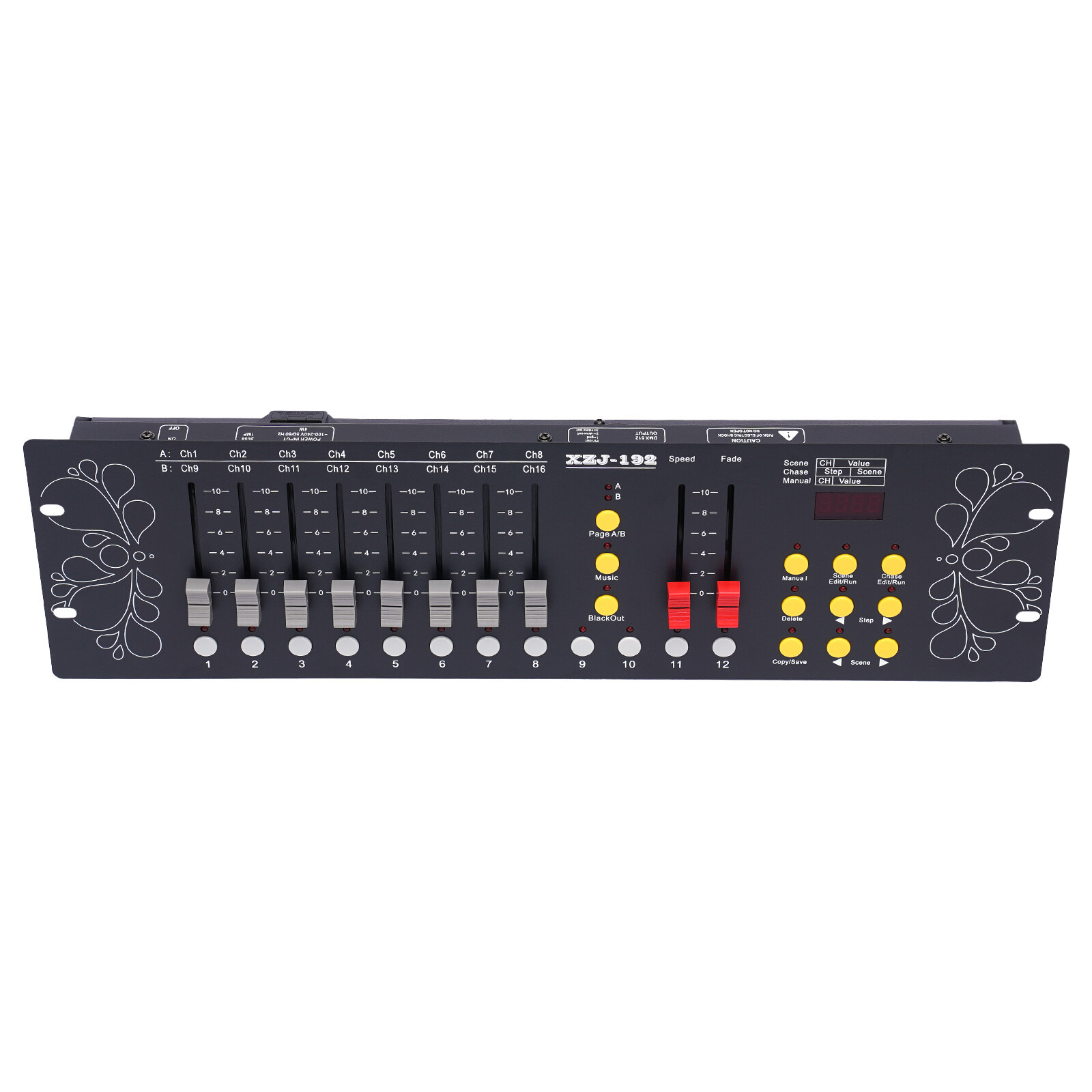 DJ DMX 512 192 Channels Operator Console Controller Stage Lighting DJ Party US