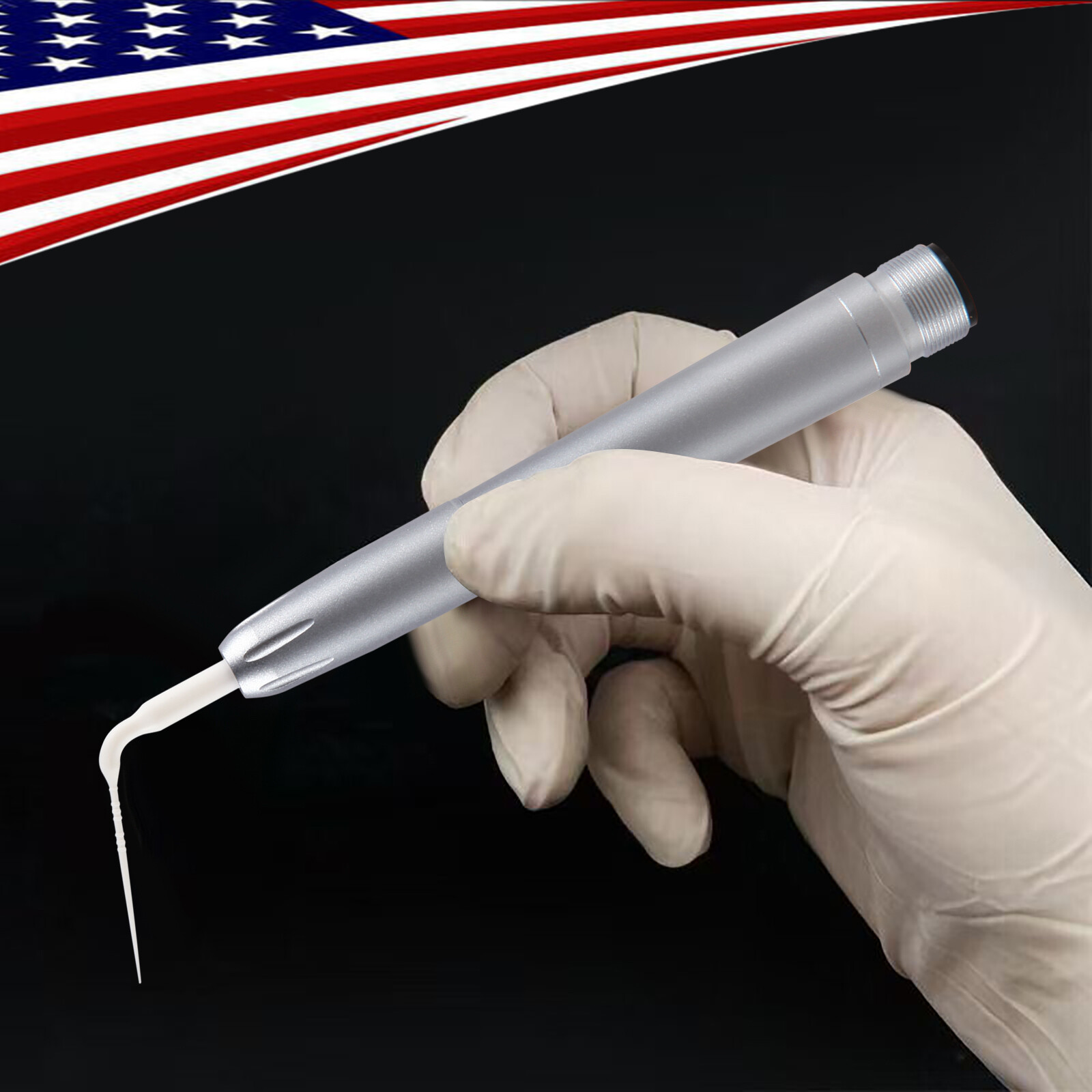 Dental Air Scaler Handpiece 5 Endo Irrigation Tips Compatible with KAV 2Hole DL