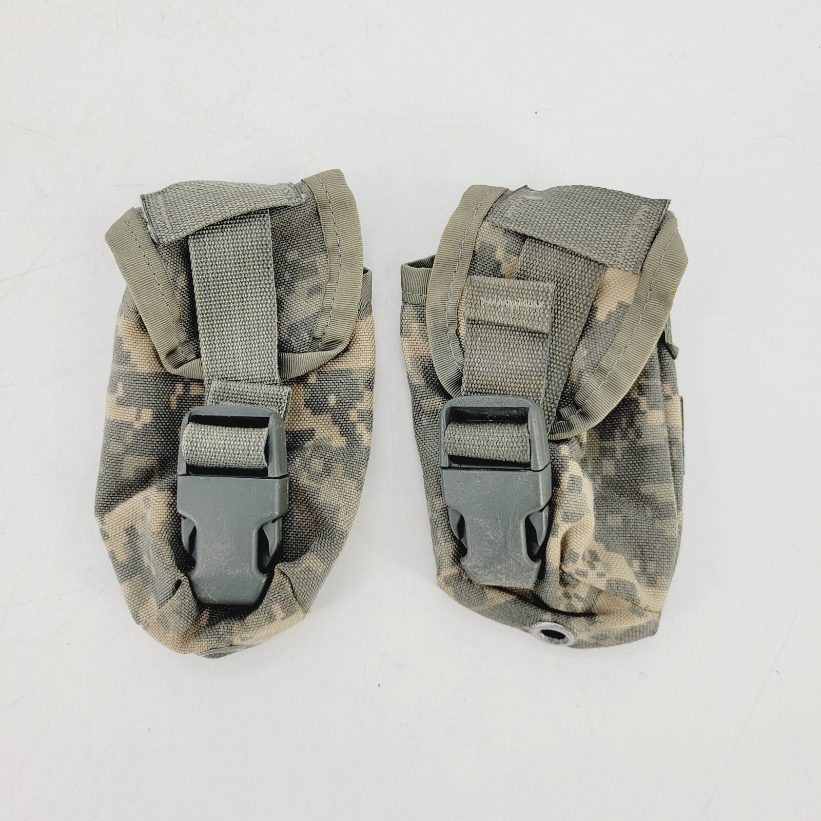 2 x USGI MOLLE ACU Flash Bang Pouch NSN Utility