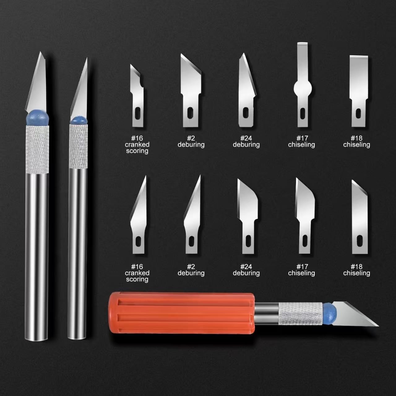 13-Piece Precision Exacto Knife Set