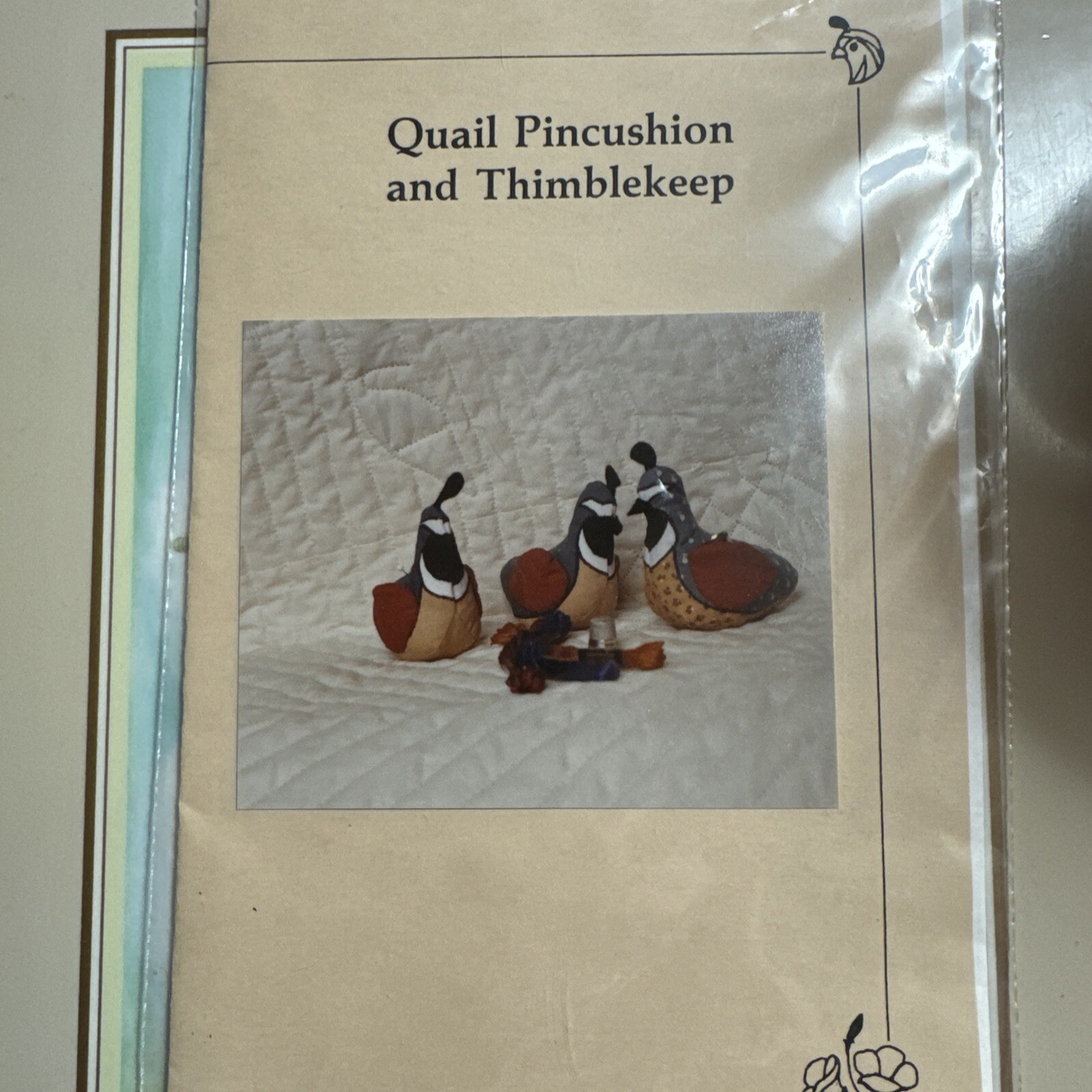 Quilt pin cushion pattern by thimble keep