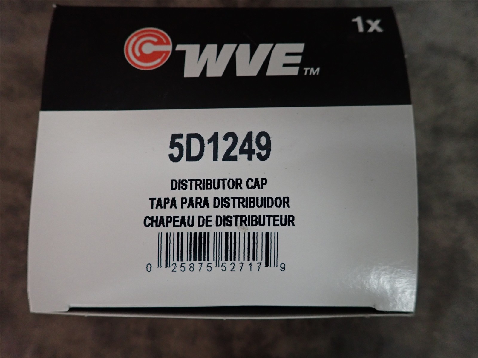 NEW WVE 5D1249 Distributor Cap (G217)