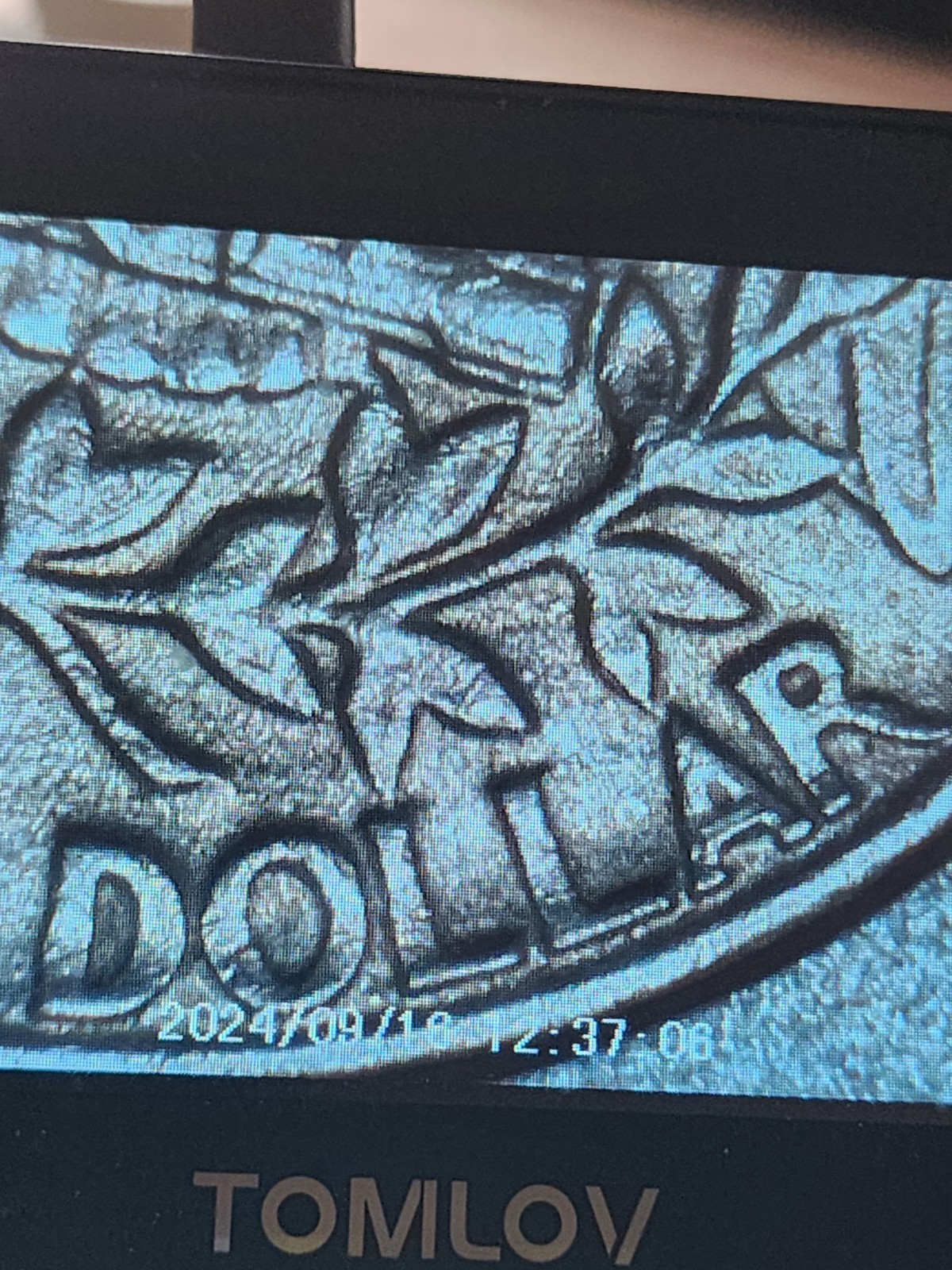 1981 WASHINGTON QUARTER FILLED IN MINT MARK W/ADD ERRORS, Circulated