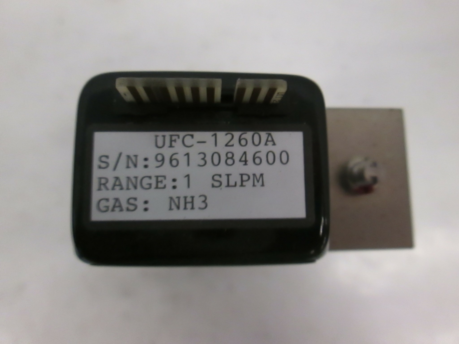 UFC-1260A, Mass Flow Controller MFC, NH3, 1 SLPM, Rfrb