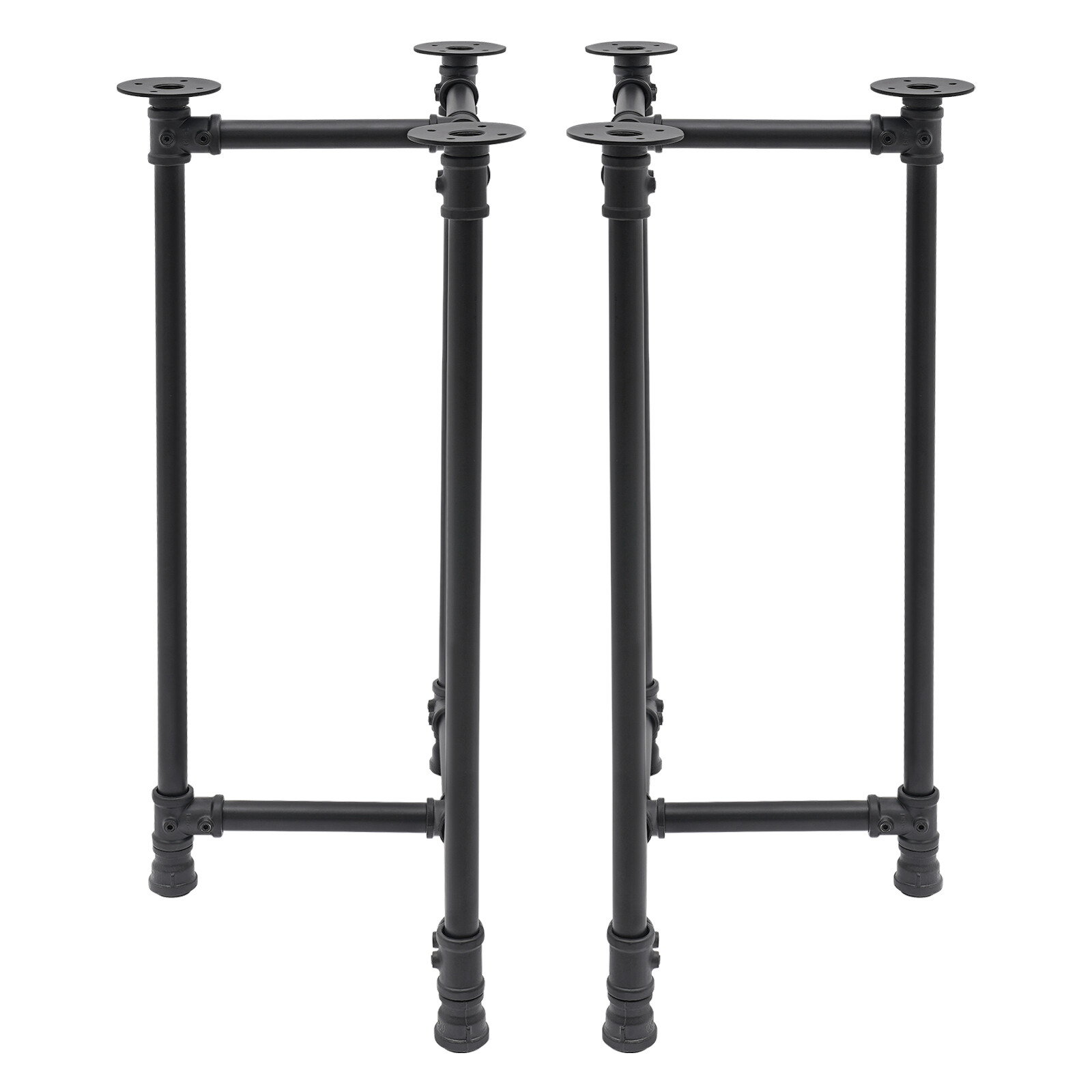 Table Legs Set of 2 Metal Desk Leg 28-Inch Dining Table Legs Industrial Black