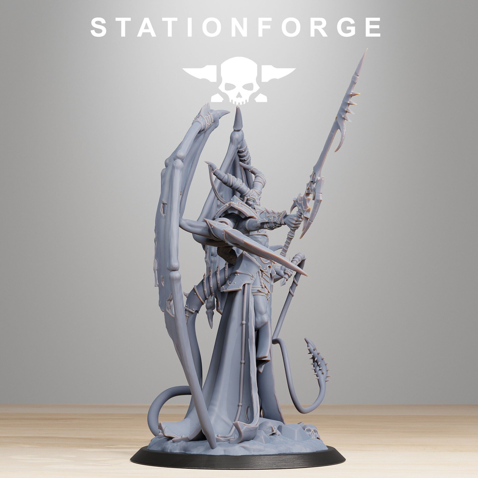 Demon Queen, Chaos Prince, Marine Core, Stationforge