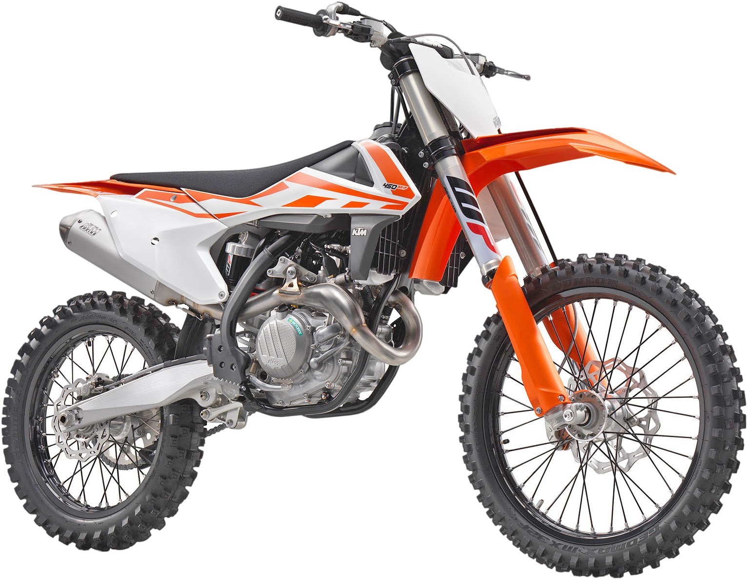 New Ray Toys Replica 1:10 Race Bike 17 KTM 450SX-F ORANGE #57943