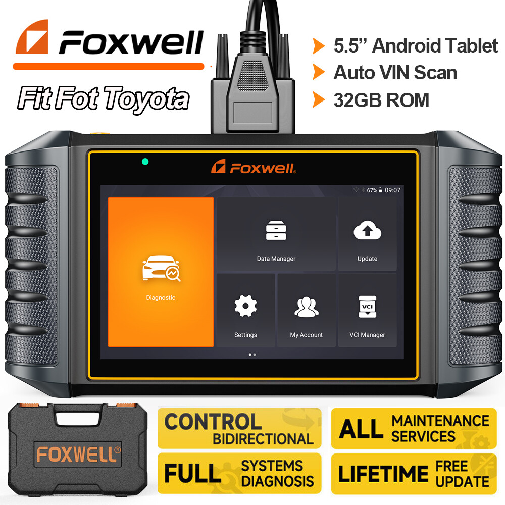 FOXWELL NT710 For Toyota Full Bidirectional Control Car OBD2 Scanner Diagnostic