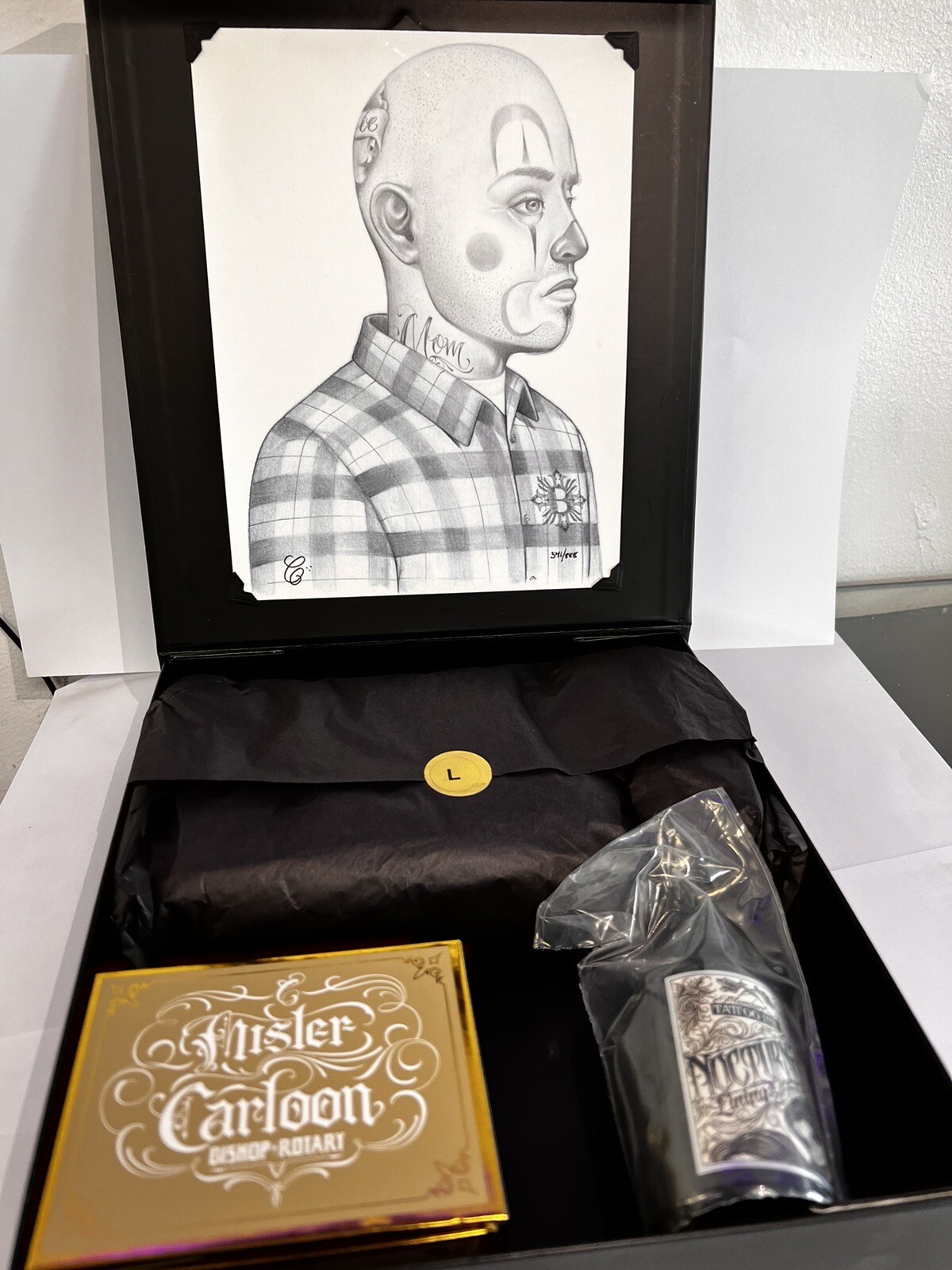 limited edition mr.cartoon bishop rotary machine