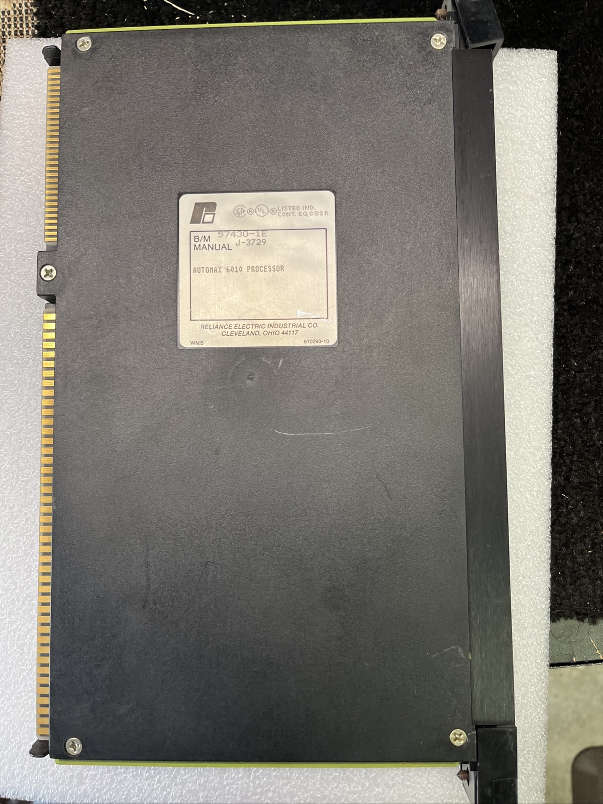 RELIANCE ELECTRIC 57430-1E AUTOMAX 6010 PROCESSOR 57C430A