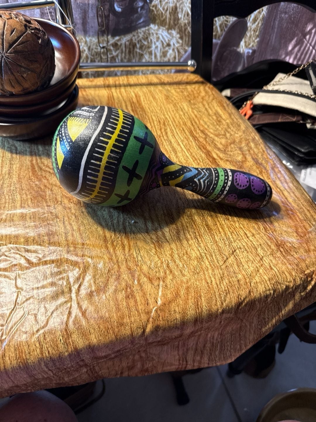 Wooden Maracas for Children Adults, plplaaoo Professional Musical Instrument Mar