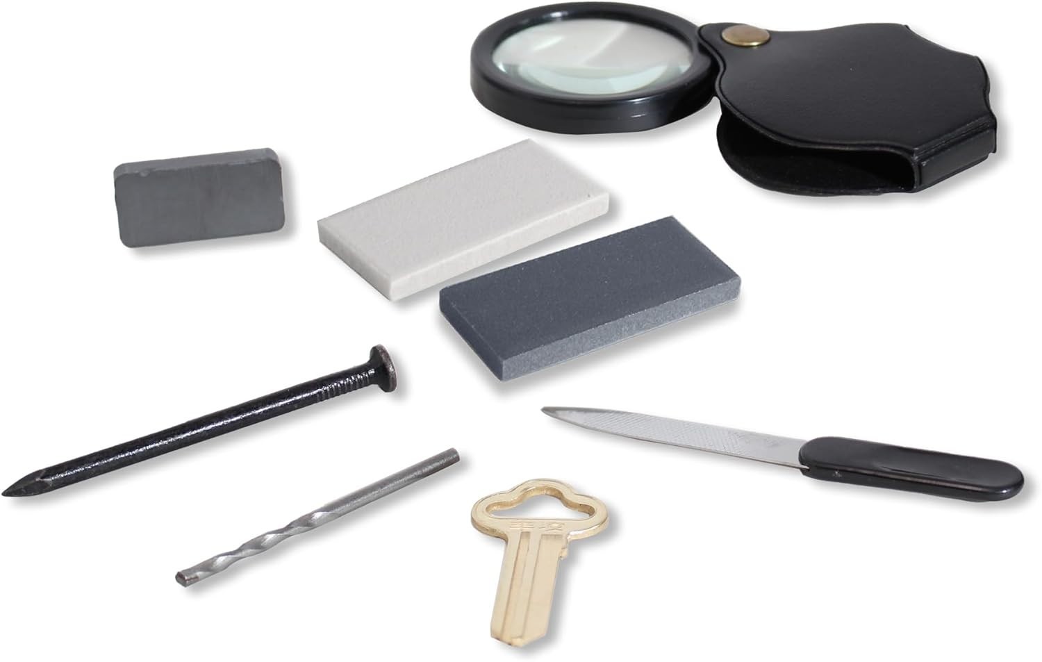 Comprehensive Mineral Identification Kit: 7 Tools for Hands-On Geology Learning
