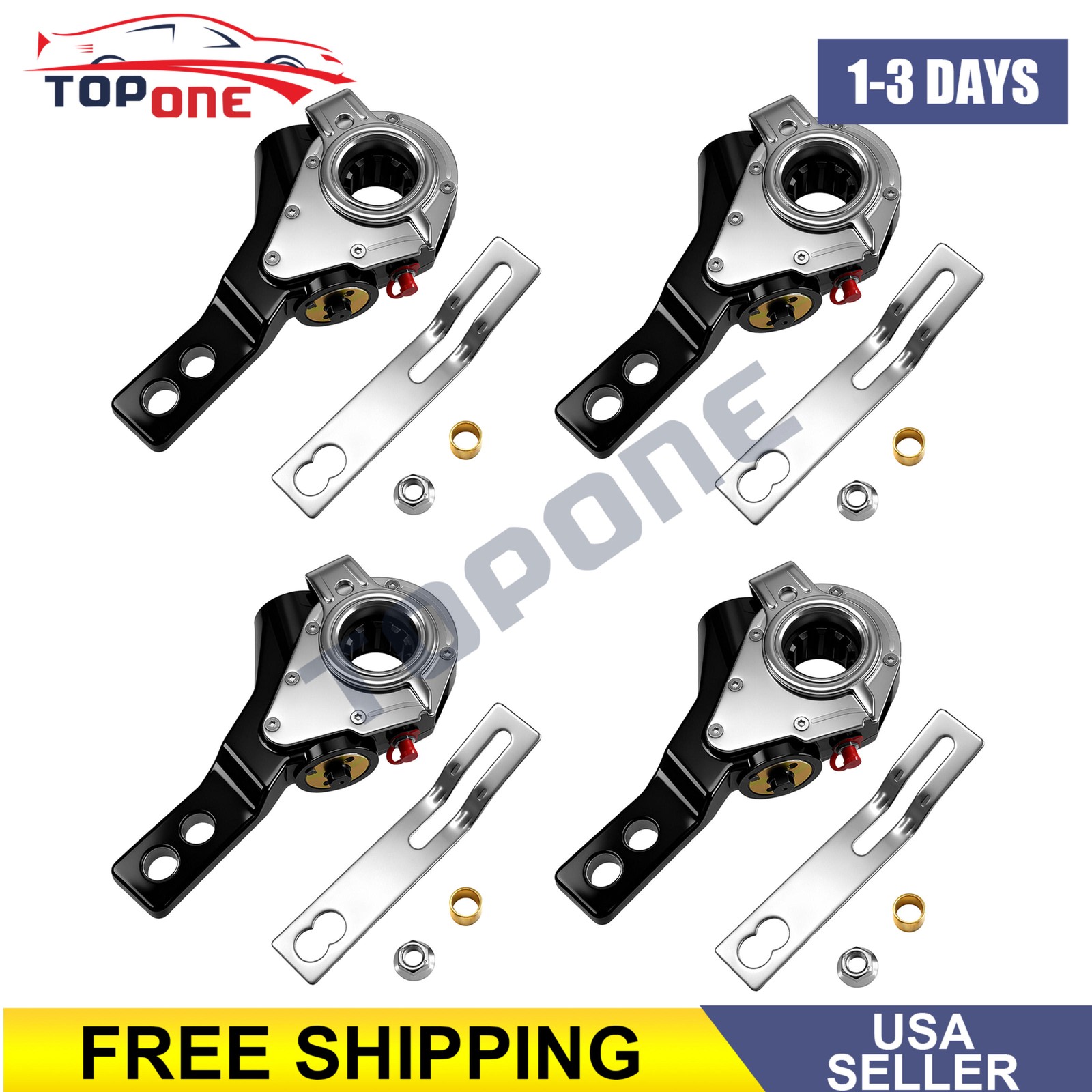 4PCS 10 Spline 5.5"-6.5" Haldex type Automatic Slack Adjuster 40010143, 133.1031