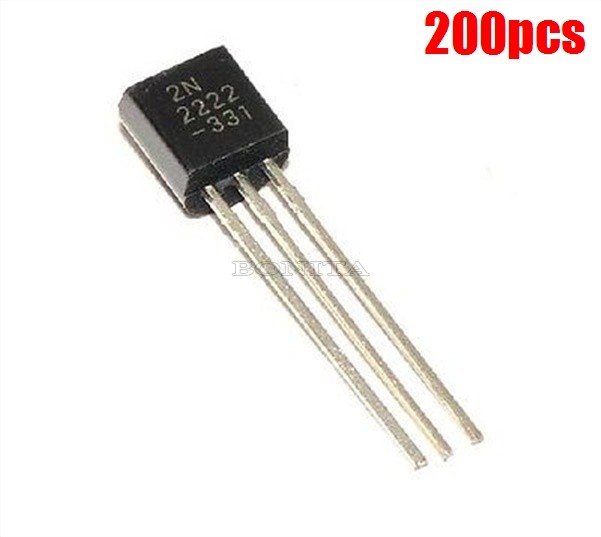 200Pcs 2N2222A 2N2222 Npn Transistor TO-92 New Ic ko
