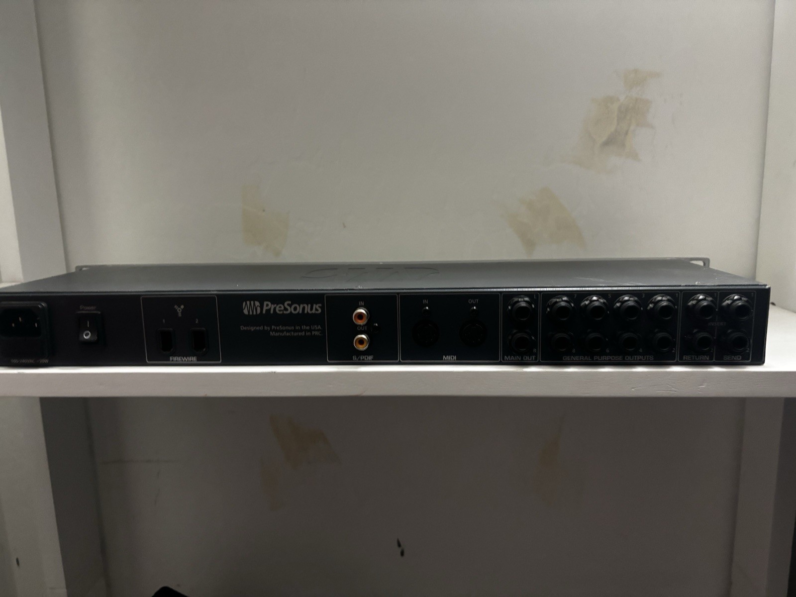PreSonus FIRESTUDIO Project Digital 10X10 FireWire Recording Interface Mixer