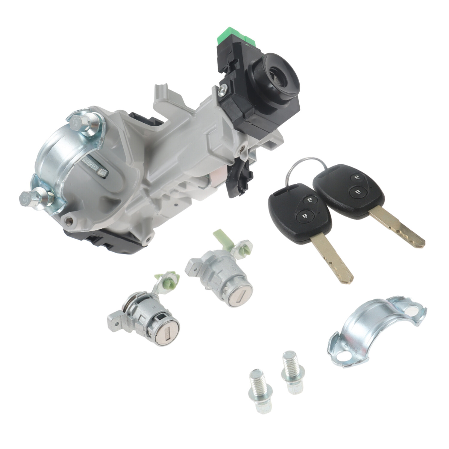 Ignition Switch & Door Lock Cylinder System Device for 02-06 Honda CR-V USA