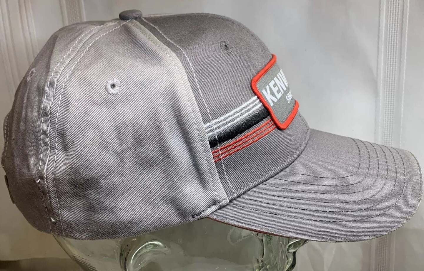 Kenworth Motors Trucks Since 1923 Gray Strapback Patch Hat Cap