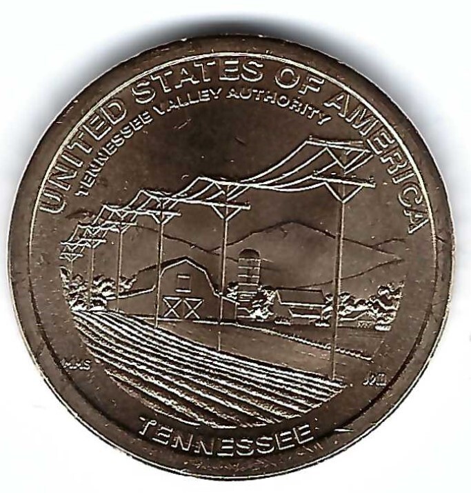 2022-P Philadelphia $1 Coin for American Innovation Tennessee Series!