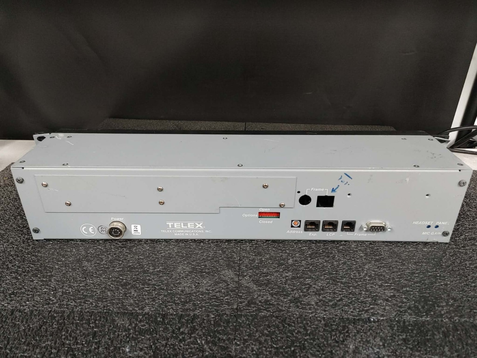 Telex RTS 90007656003 KP-32/16 Professional Broadcast Intercom Control Panel