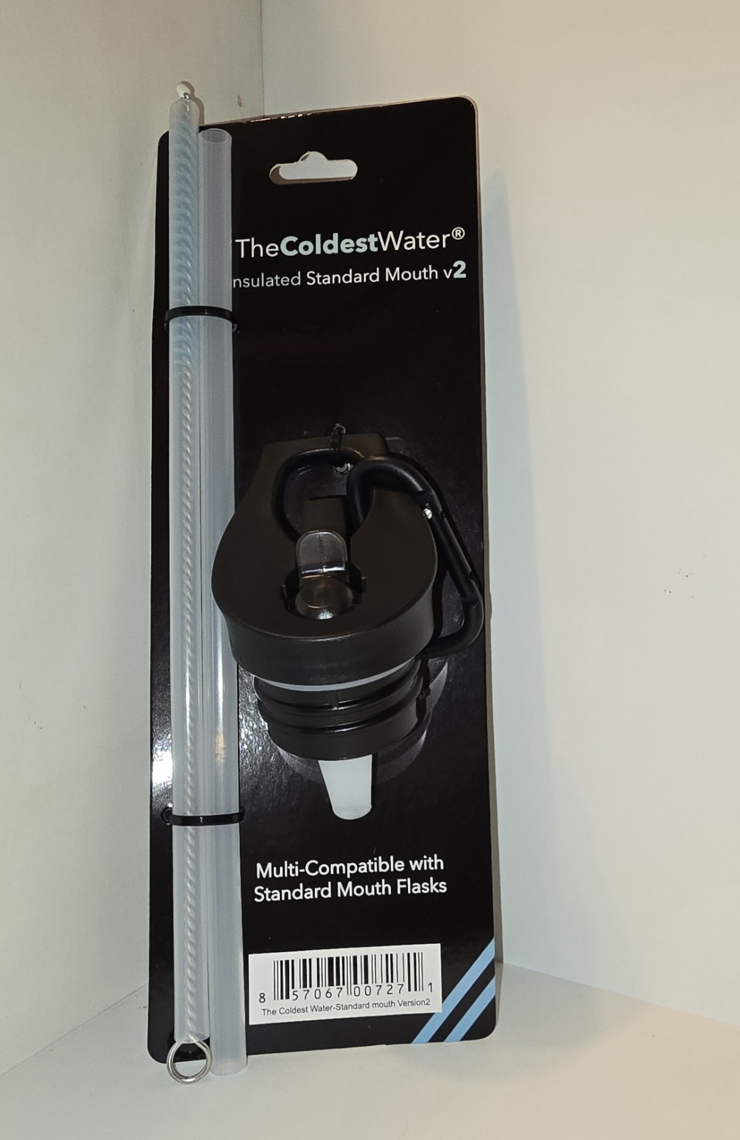 The Coldest Water Flask Replacement Lid And Straws Brand New
