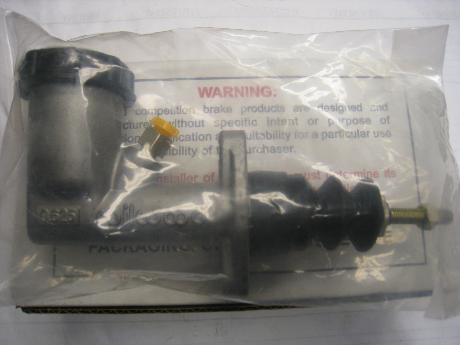 Legends Race Car, Dwarf Car, 5/8 Clutch Master Cylinder Wilwood 260-2636