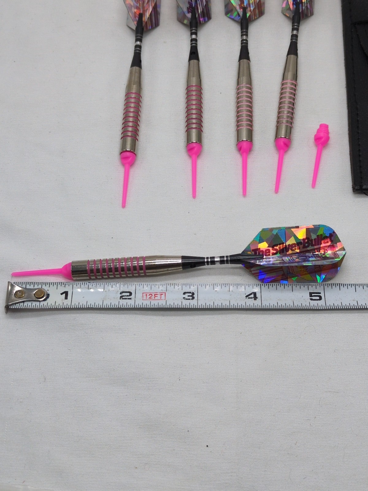 (5) IBM Soft Tip Darts With Case