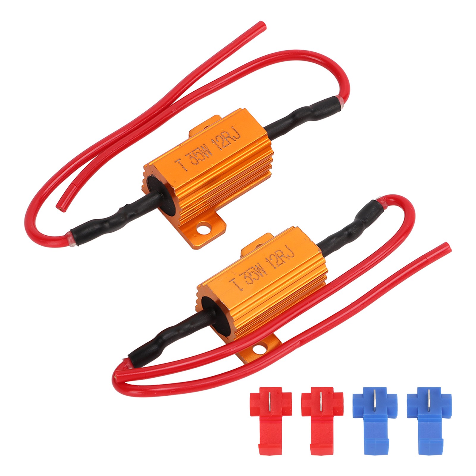 2 Sets LED Load Resistor Kit Superior Performance For Fog Lights