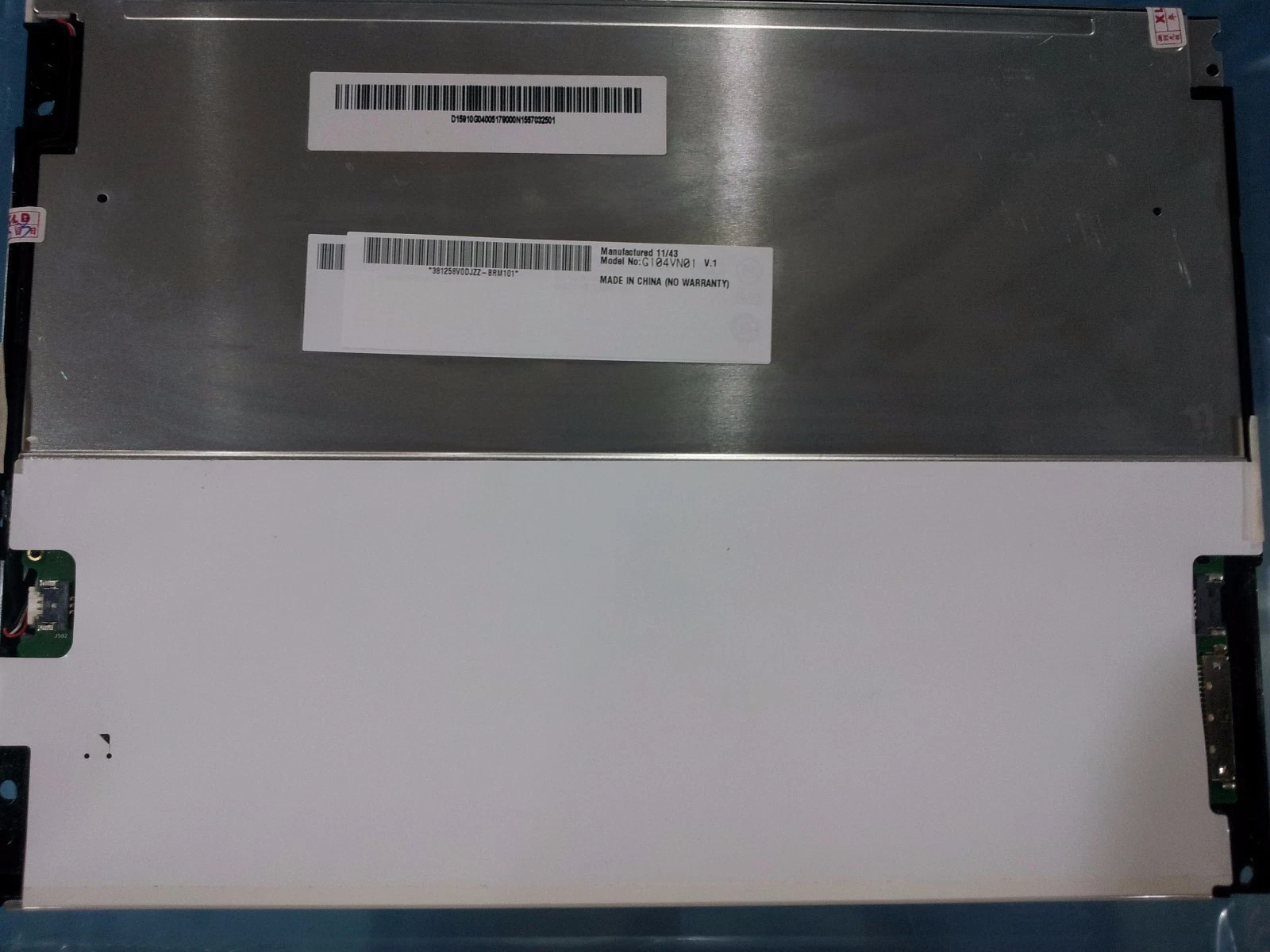 10.4" AUO G104VN01 V1 G104VN01 V.1 640X480 TFT LCD Display Panel +Tracking ID
