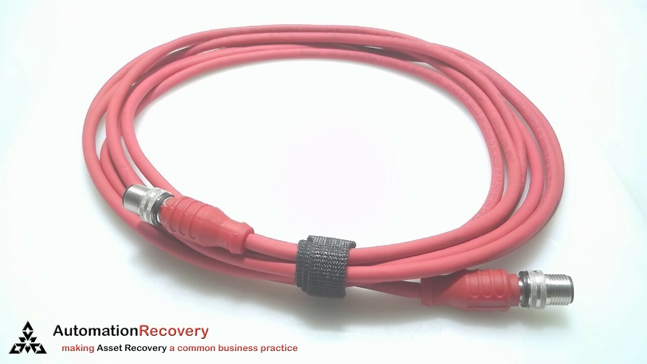 TURCK RSCD RSCD 440RD-4M, ETHERNET CABLE ASSEMBLY, UX03111 #298421