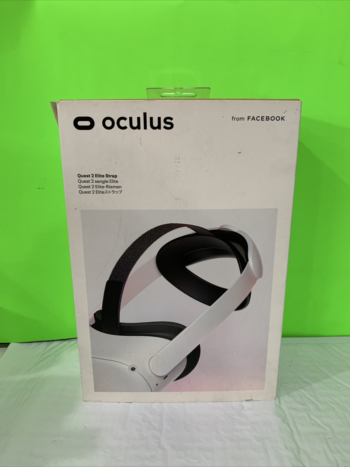 NEW SEALED Meta Oculus Quest 2 Elite Strap for VR Headset (301-00375-01 Open Box