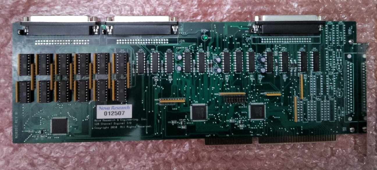 Nova Research N10357 Rev B 128 Channel Digital I/O