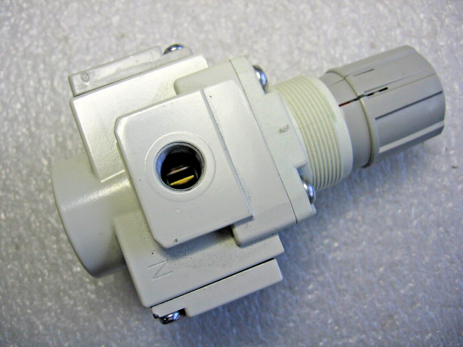 SMC AR20-N01-Z-B Small Adjustable Pneumatic / Air Regulator 7-125 psi 1/8" NPT