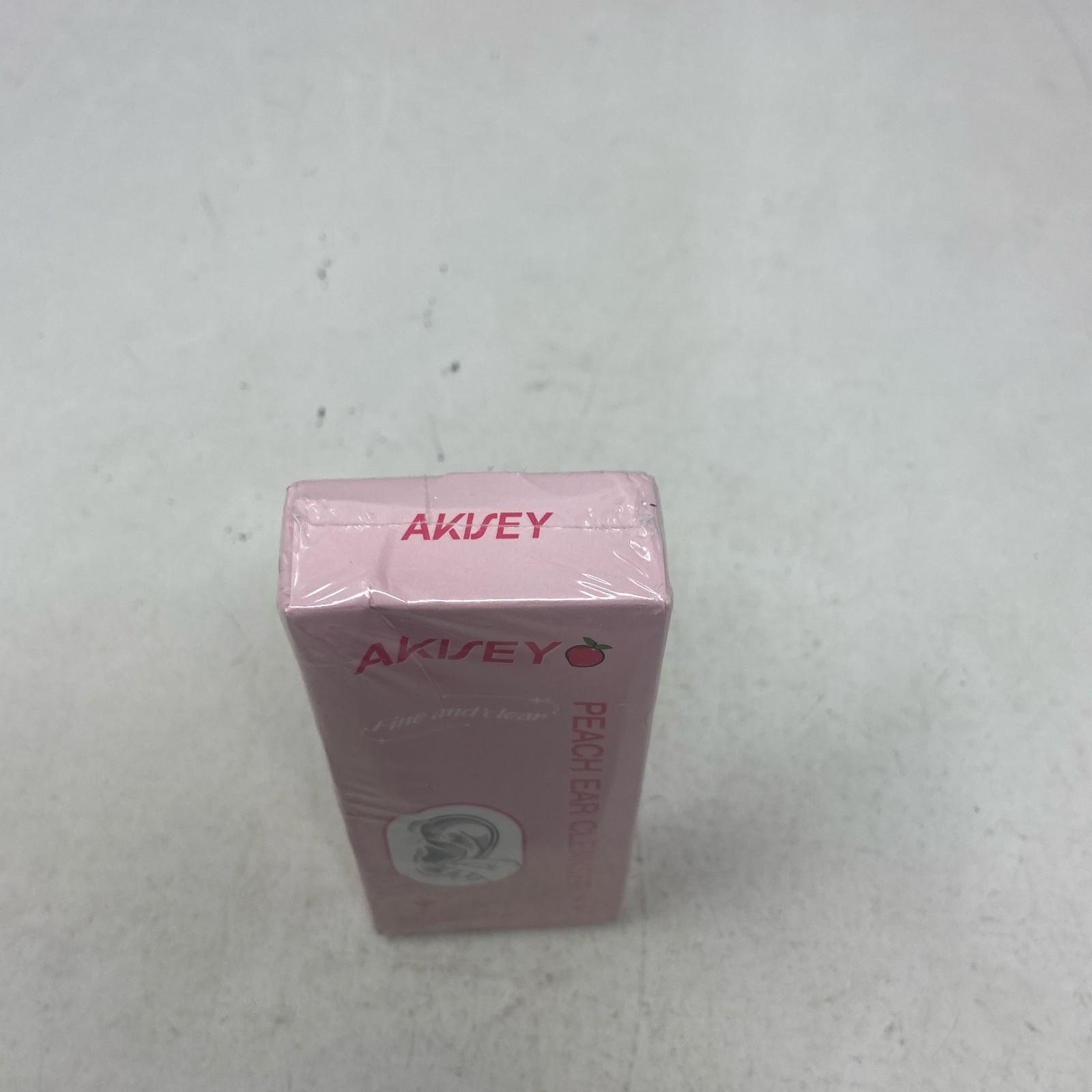 AKISEY Peach Ear Piercing Cleaner Kit w/ 60 Floss Threads