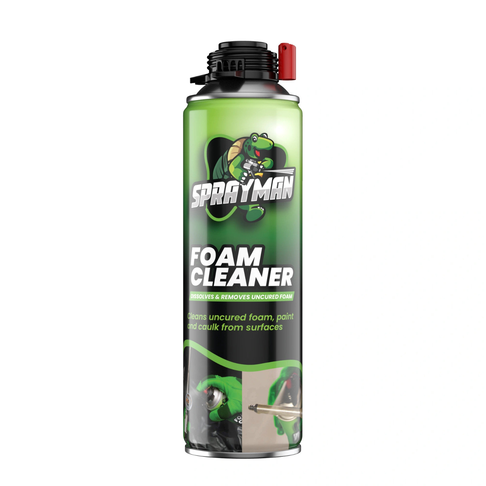 Sprayman Foam Cleaner - Foam Gun Cleaner 12oz, 1 Pack - Gun Not Included