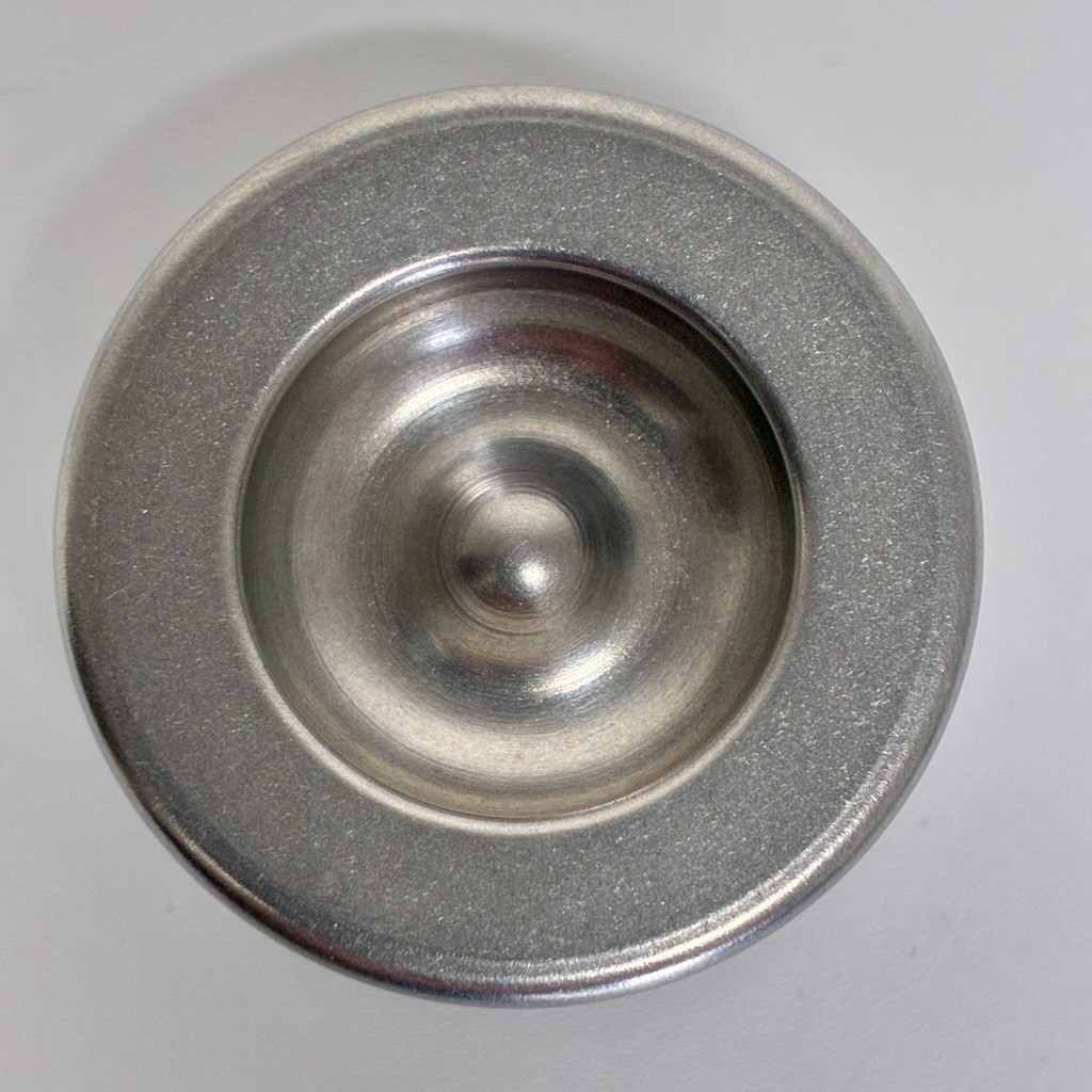 YYF YoYoFactory POPstar Raw Aluminum / Silver Monometal Undersized Mini YoYo