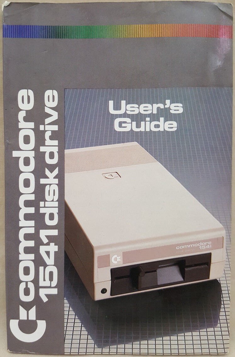 Commodore 1541 Disk Drive User's Guide 2nd Ed.©1984 CBM - Manual Book 64 64C 128