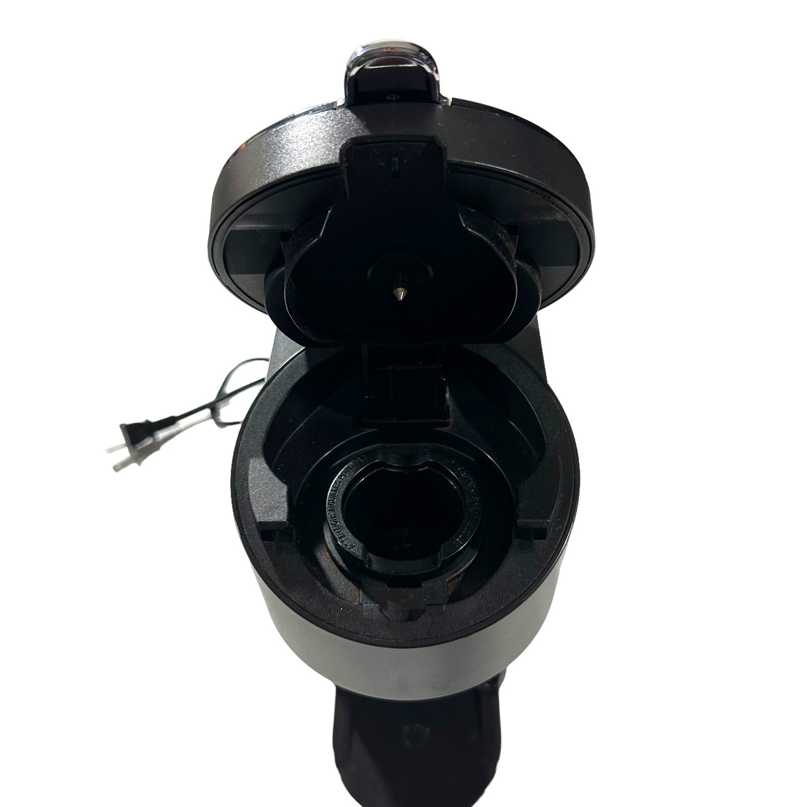 Instant Solo Single Server Black Silver Coffee Maker Model SSCM-1000 Working EUC