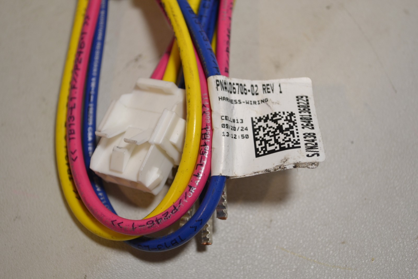 Wiring Harness PN 106706-02