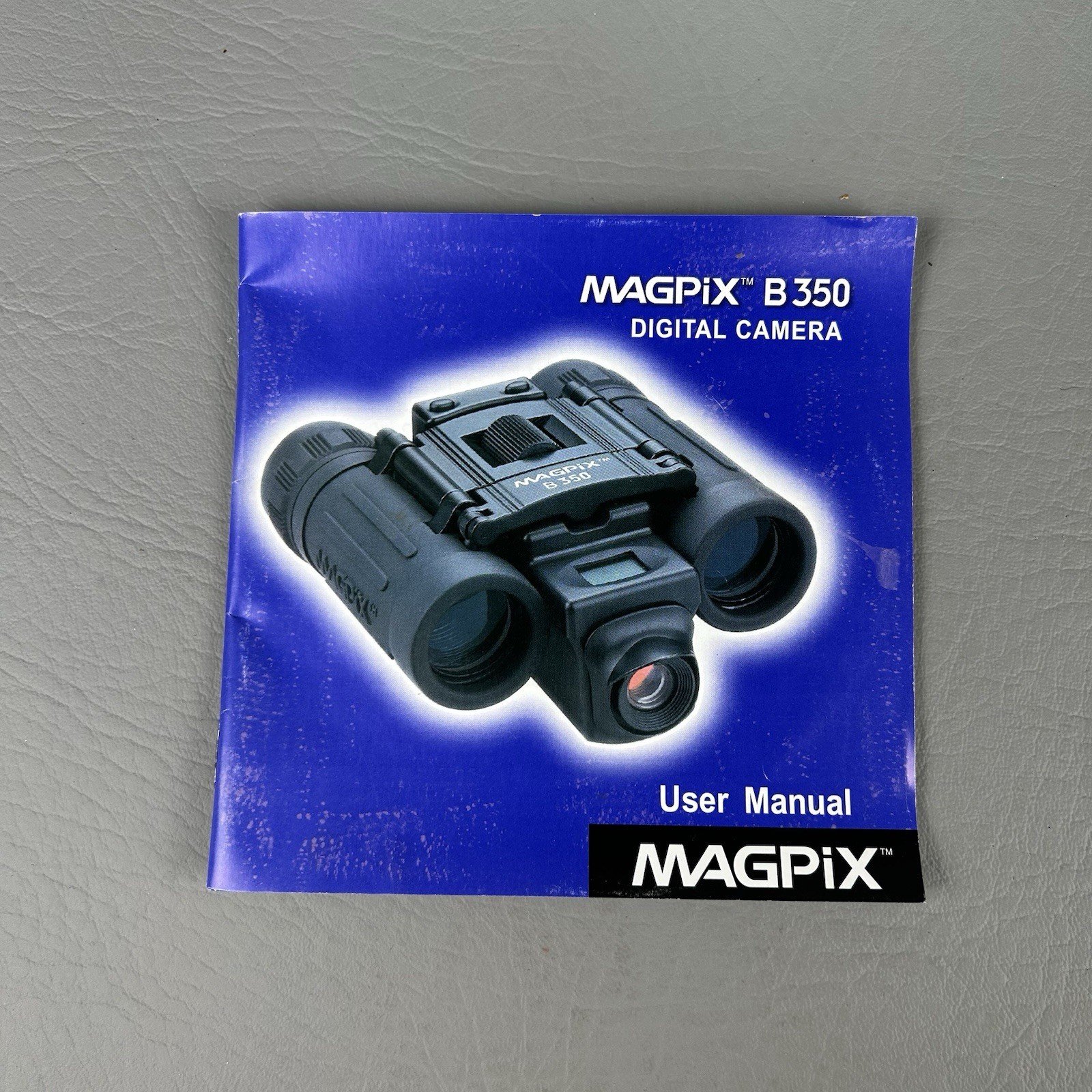 MAGPiX B350 VGA Digital Camera Binoculars Case Cords Software Manual
