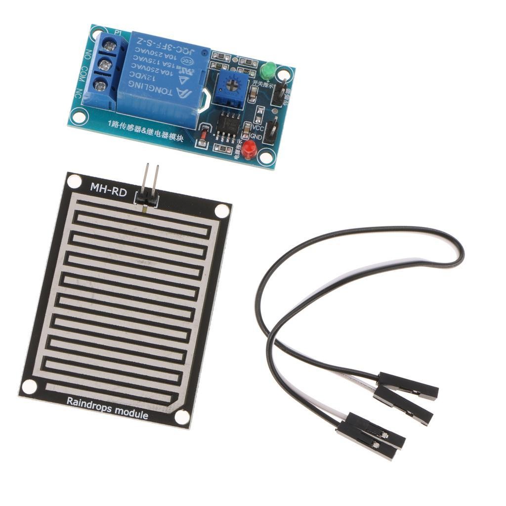 Raindrop Controller Module 12V Relay Module for Humidity