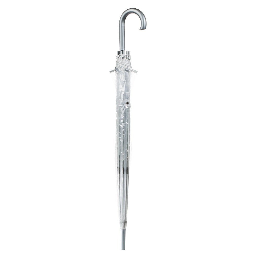 Bubble Rain Umbrella Clear Windproof Travel Folding Compact Automatic Open