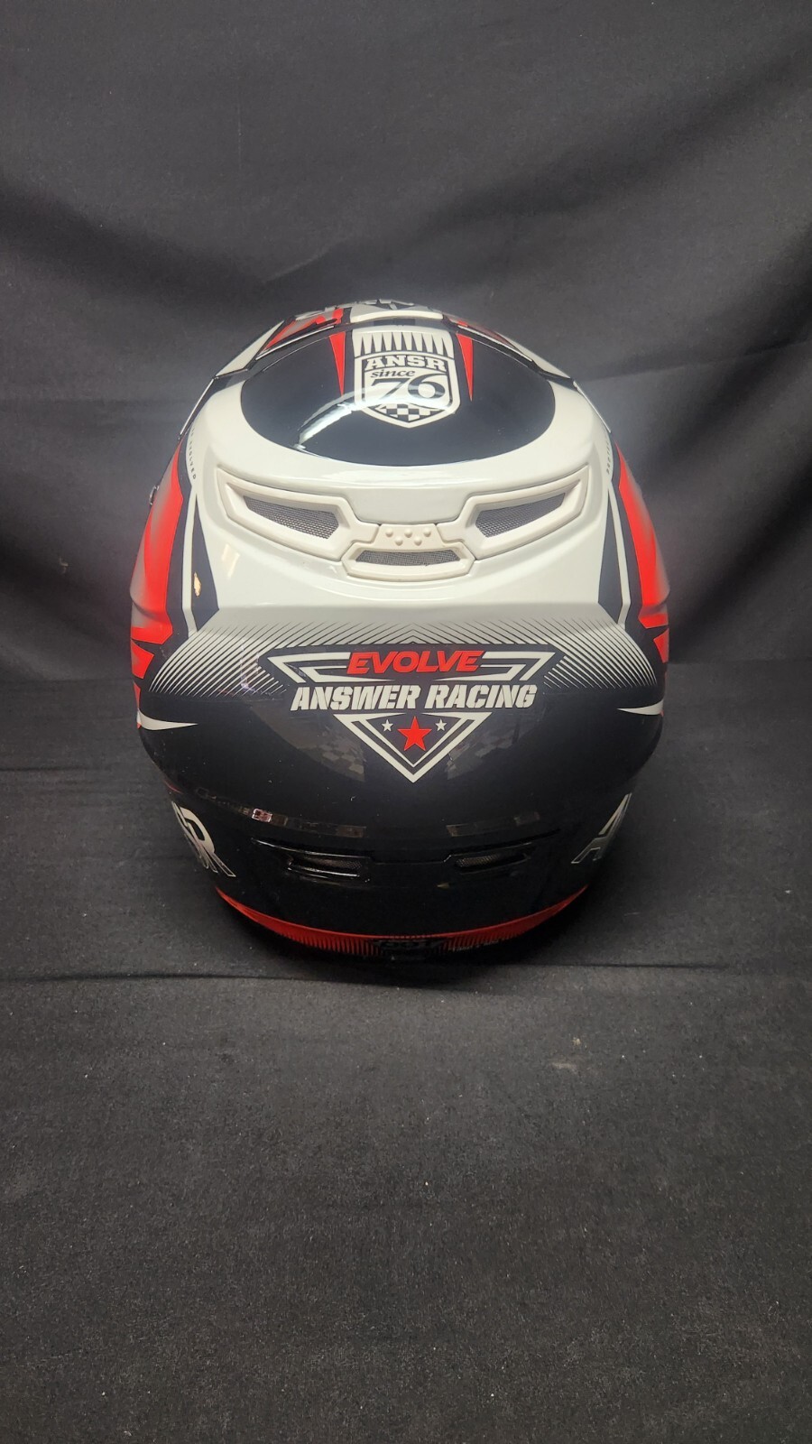 Answer Racing Evolve 3 (BLK/RED/WHT) Size Small [7399]