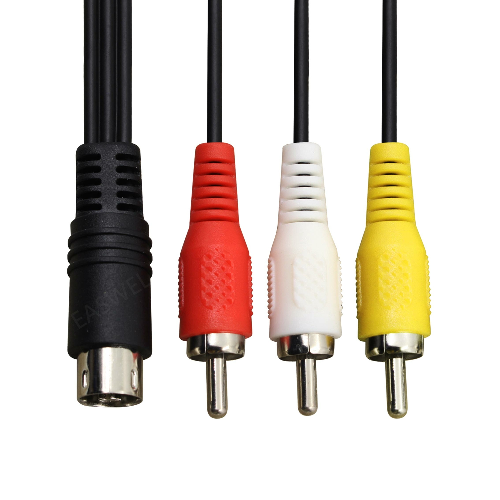 New 6FT 3 RCA Audio Video AV Connection Adapter Cord Cable for Sega Genesis 2 /3