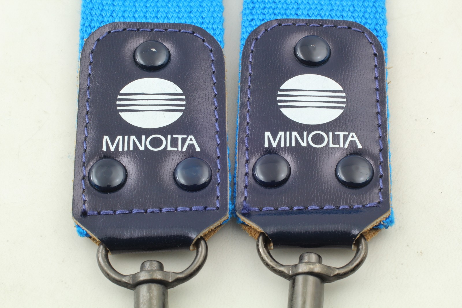 [MINT] Minolta Camera Neck Strap Blue White color From Japan