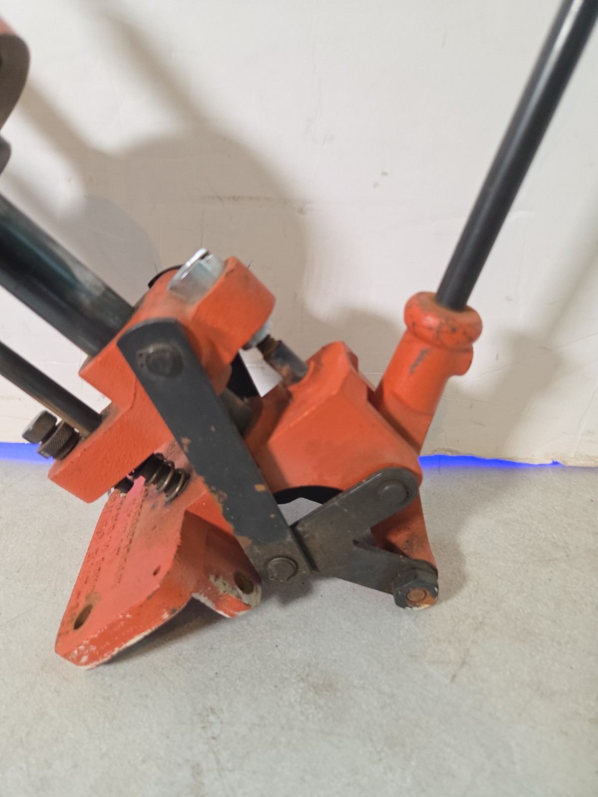 Vintage Lyman Tru-Line Junior Reloading Press W/ Posts - TESTED WORKS SEE NOTES