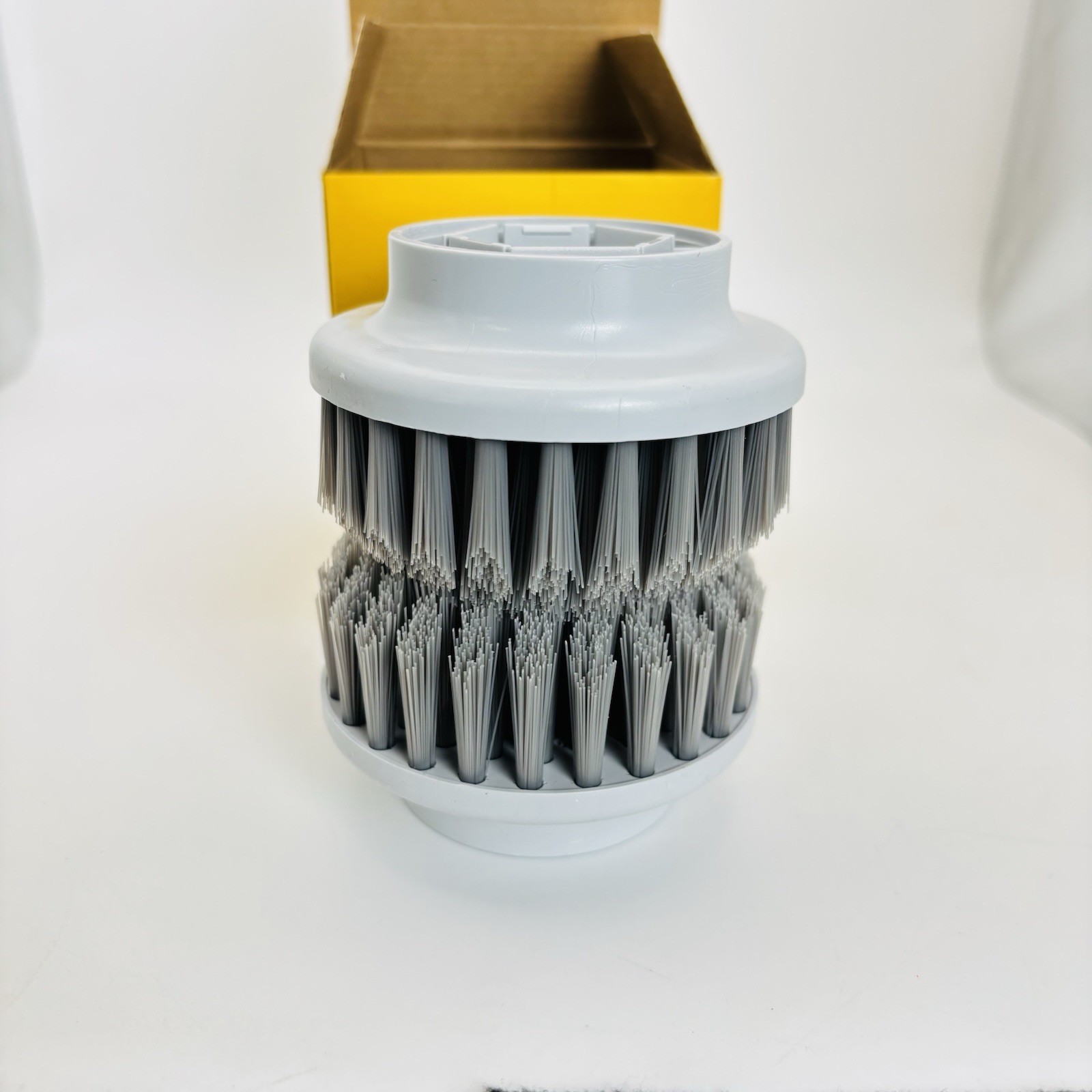 Synoshi Electric Spin Scrubber Replacement Cone Brush Heads 2 Pack New In Box.