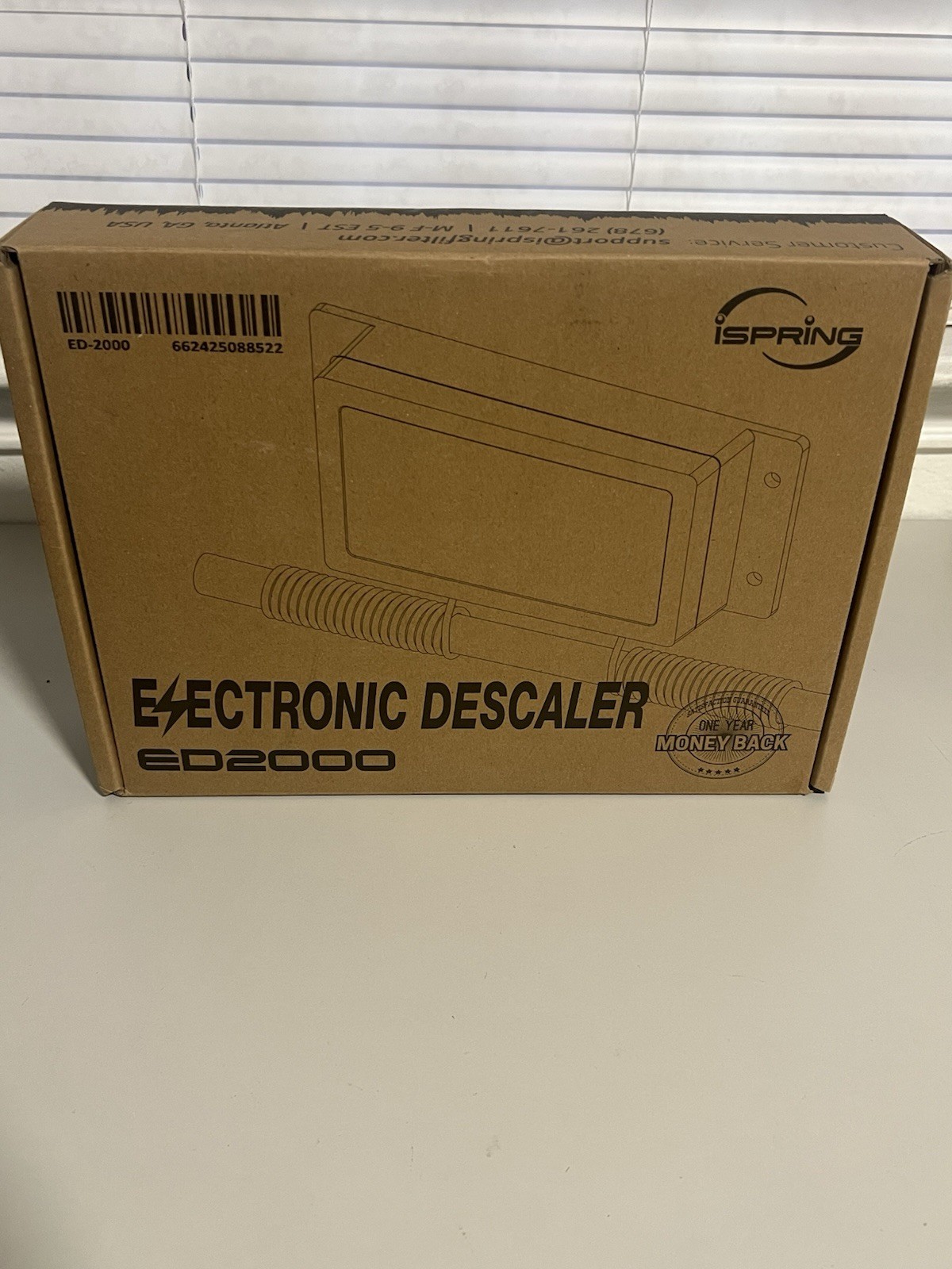 iSpring ED2000 Water Softener System Whole House Electronic Descaler