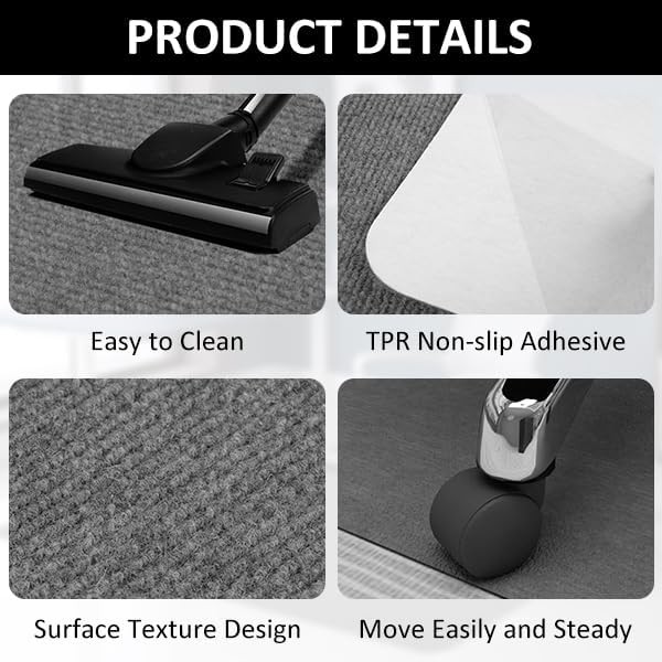 Office Chair Mat for Hardwood Floor, Office Gaming Computer Desk Chair